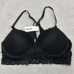 Pink Bra Large Push Up Bra Push Up  Black Lace Pullover BRa VS Victoria Secret